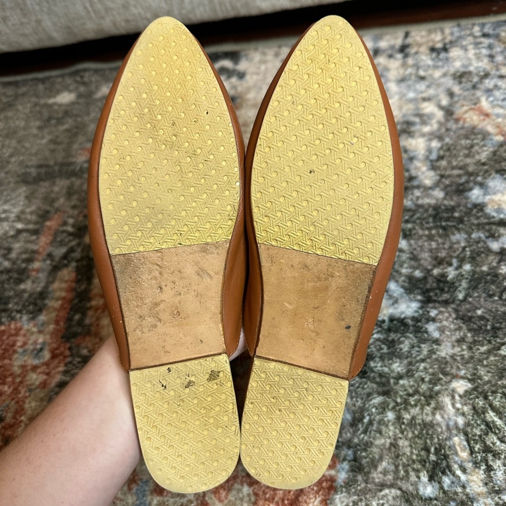 Liberté The Modern Mule in Cognac Chic Tan Leather Mules for Women - Picture 8 of 12